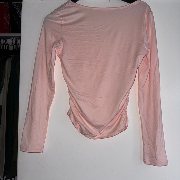 2/$15 SHEIN Pink Long Sleeve Women's Top - Picture 2 of 2
